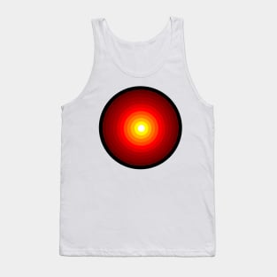 Red Sun Circles Tank Top